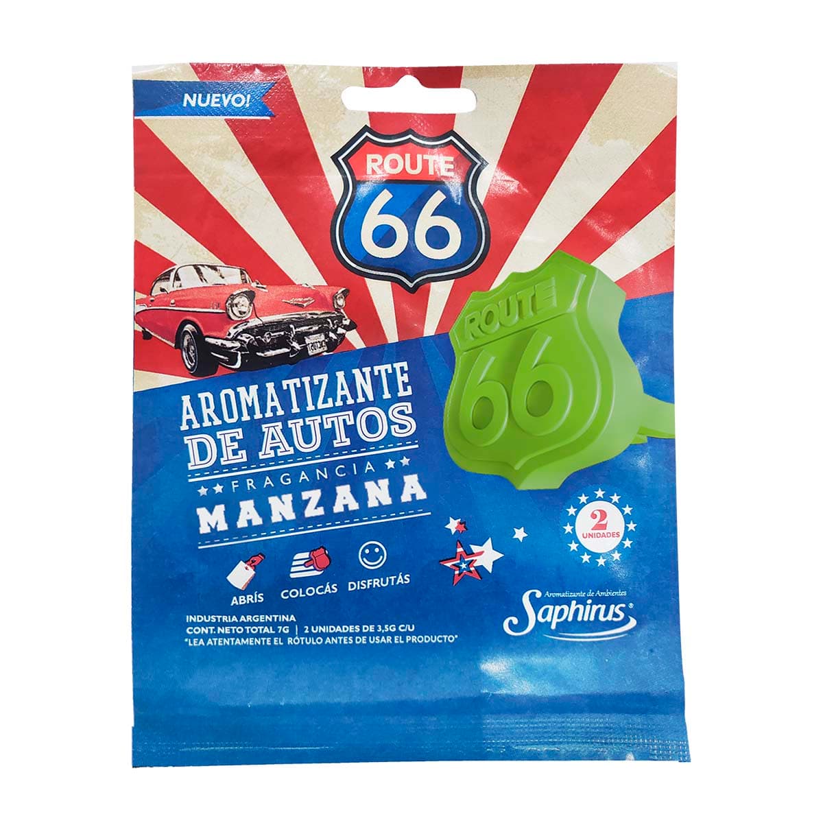 Route 66 manzana