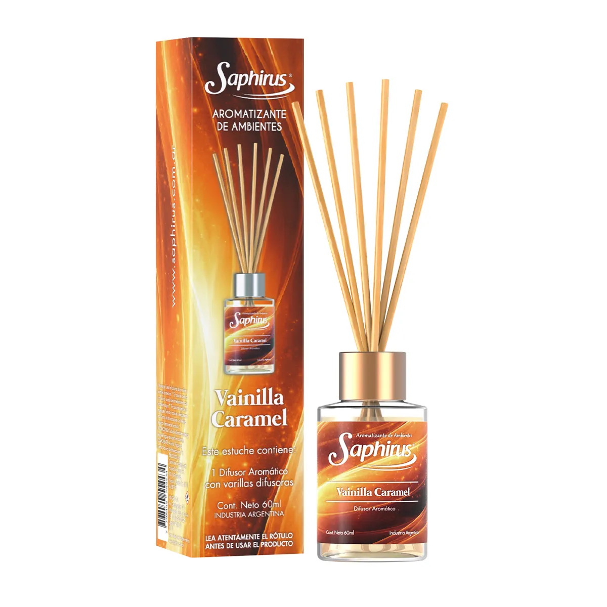 Difusor vainilla caramel 60ml