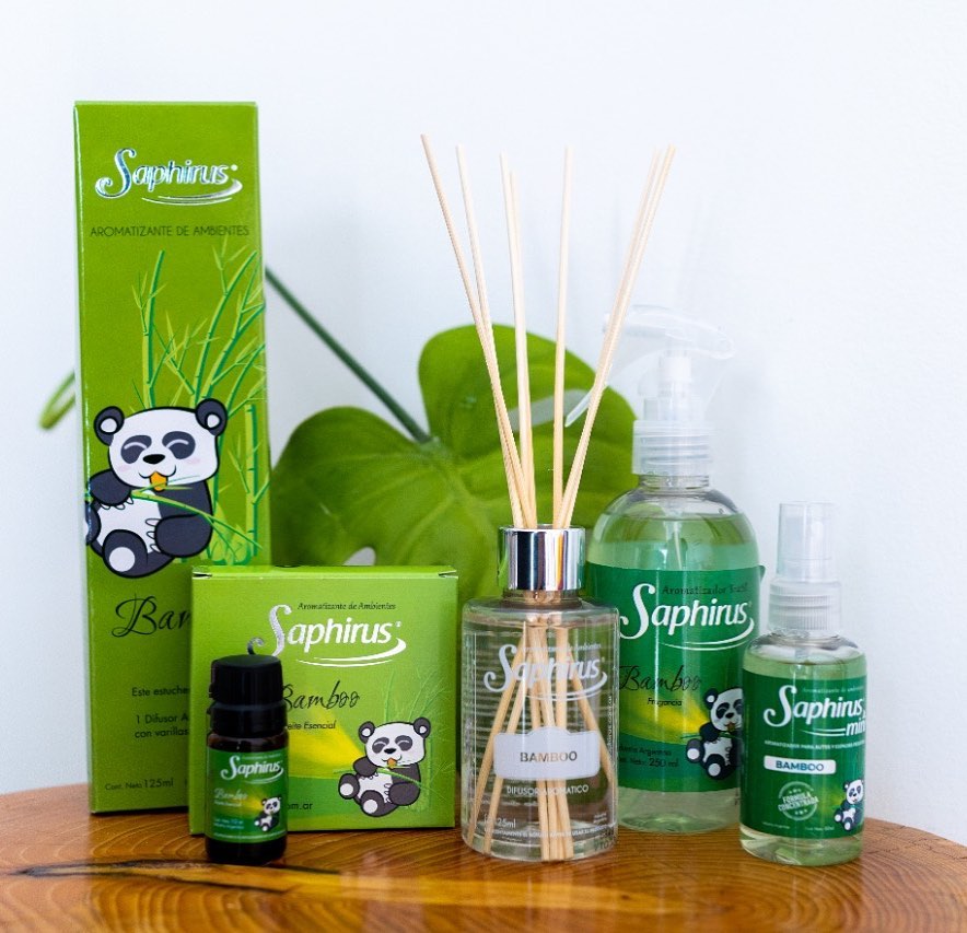 Productos Saphirus fragancia Bamboo