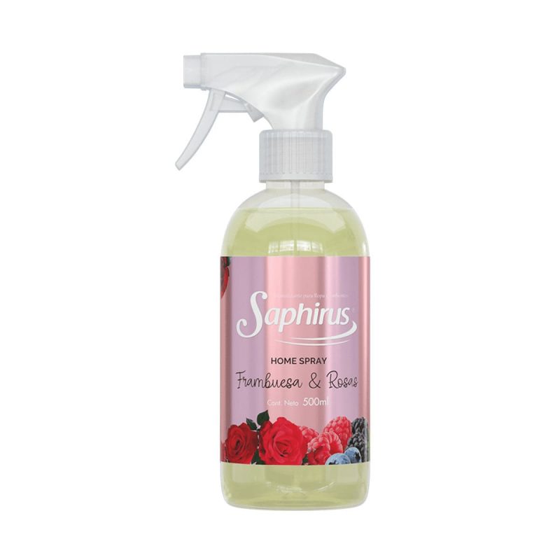 Saphirus home spray Frambuesas y Rosas